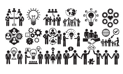 Business Editable Line Icons