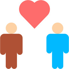 Vector Icon Friends, Relationship, Greeting, Trust, Friendship, Love