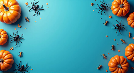 halloween pumpkin frame