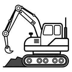 excavator and shovel