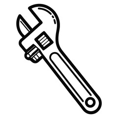 hand holding wrench