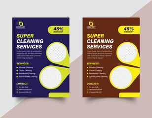 Cleaning Service Flyer Template