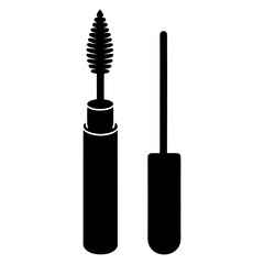 mascara and brush