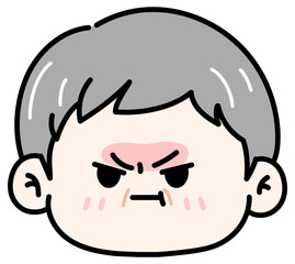 vector illustration of a cartoon