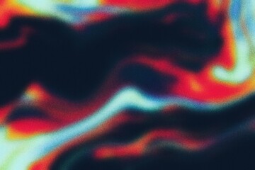Abstract Psychedelic grainy wallpaper design, pink magenta blue black color abstract noisy gradient shape glowing backdrop design, poster, banner