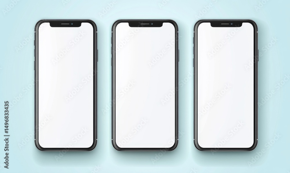 Poster instagram feed mockup features a modern design user interface and a smartphone template for creating