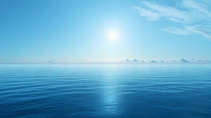 Fototapeta premium A bright blue sky stretching over FA1CB