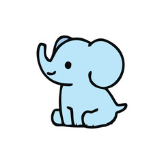 elephant cartoon illustration