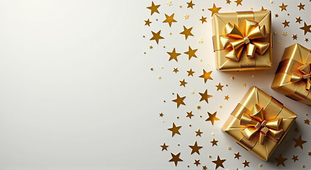 christmas decoration on a wooden background