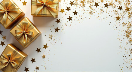 golden christmas background