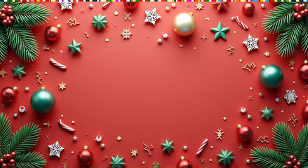 red christmas background