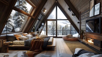 luxury living bed room