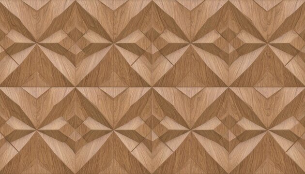 Natural seamless wood and bamboo texture pattern backgrounds with brown wooden planks, parquet floor, and wicker wall mat surface design