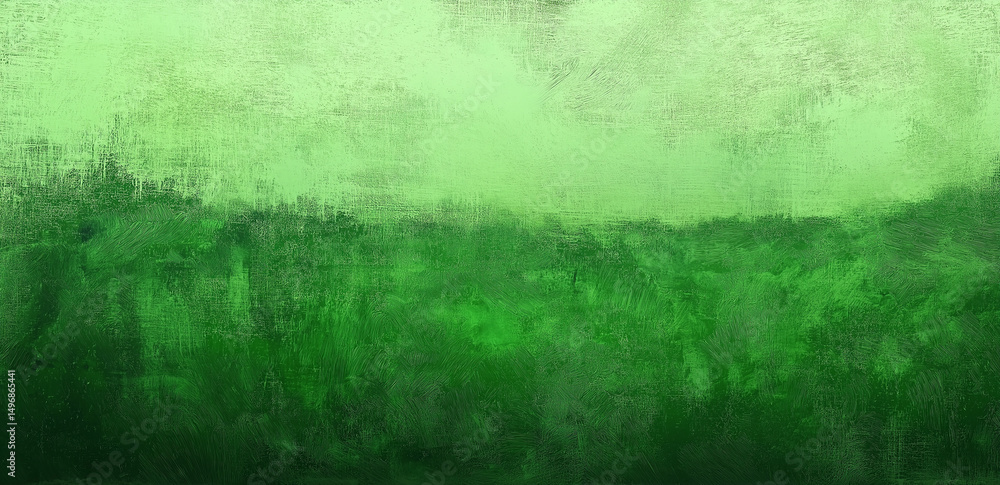 Poster a green abstract background with soft brushstrokes and gradient colors creates a tranquil and natura