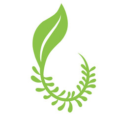 Obraz premium Nature Awareness Icon for Environmental Campaigns, Eco-Friendly Concepts, and Sustainability Initiatives