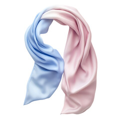 Elegant Cooling Wrap with Smooth Luxurious Fabric Isolated on Transparent Background