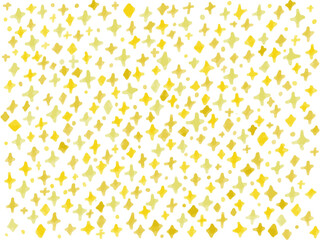 手書き背景　キラキラ　ゴールド