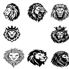 Obraz premium lion vactor image