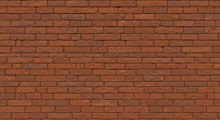 Fototapeta premium Brick Wall Texture Seamless Brown