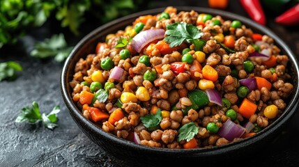 Hearty mixed vegetable dish