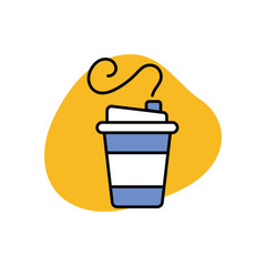 Coffee Icon vector stock illustration