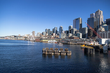Obraz premium Seattle skyline