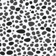 Abstract Pebble Pattern – Seamless Organic Shapes Design