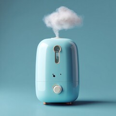Icon of an air humidifier in 3D, crafted for efficient and stylish use.