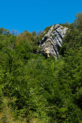 Le Chapeau de Gendarme, curiosité géologique (Jura, France)