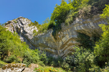 Le Chapeau de Gendarme, curiosité géologique (Jura, France)