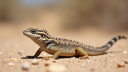 Obraz premium lizard on the rock