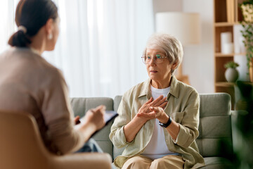 Consultation of the patient with a psychologist