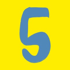 Hand Lettering Font Abjad Ugly Abstract