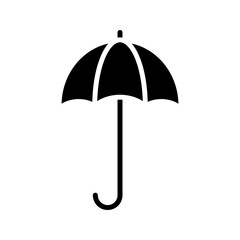 Umbrella icon set. flat illustration of vector icon on white background