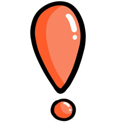 느낌표 일러스트