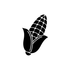 creative details Outline silhouette corn icon  vector illustration 