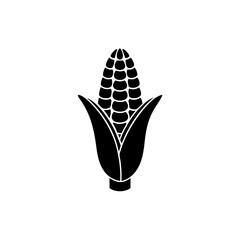 creative details Outline silhouette corn icon  vector illustration 