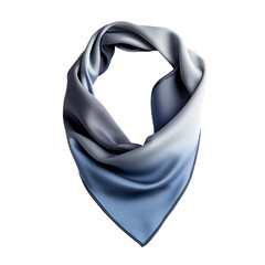 Elegant Cooling Bandana with a Refined Soft Texture Isolated on Transparent Background