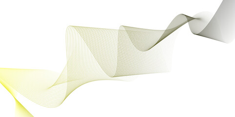 Abstract orange wavy lines Digital frequency track equalizer background. Wave lines created using blend tool. graphic design template banner business wave. Abstract grey, white smooth element.