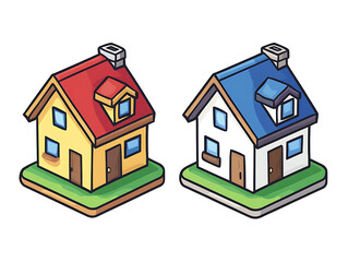 vector illustration of a house