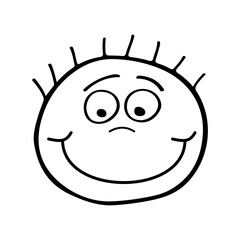 Cartoon Expression Illustration