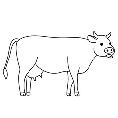 cow vector illustration