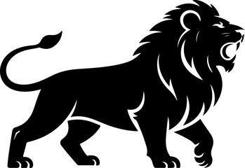 lion icon illustration and vector Design