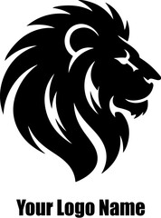 lion icon illustration and vector Design