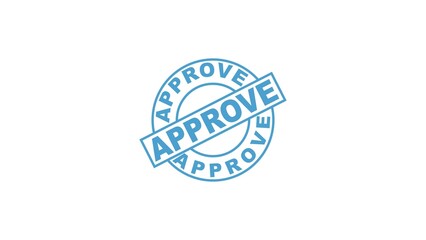 approve stamp seal vector stock illustration.