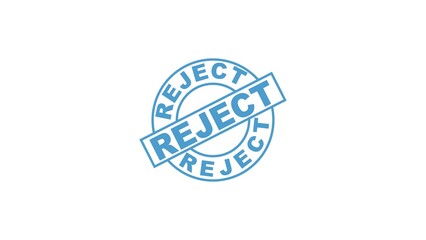 reject stamp seal vector stock illustration.