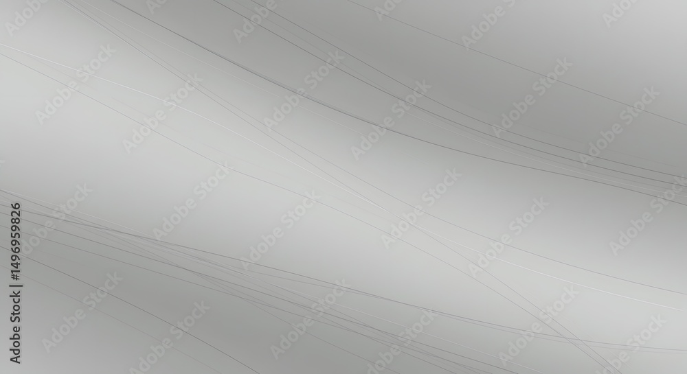 Aufkleber abstract silver gray gradient background smooth, subtle curves and swirling texture for design proje