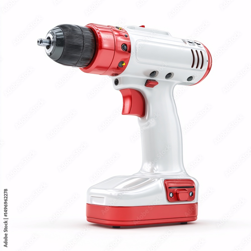Aufkleber 3d cordless drill, designed to provide high performance for drilling tasks without the need for wire