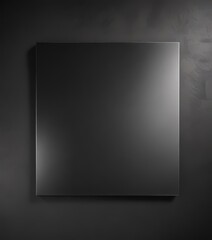 Sleek metallic plate on dark brushed metal, modern decor,  art,  reflective,  style