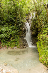 Obraz premium Catarata Honolulo waterfall near Tingo Maria, Peru